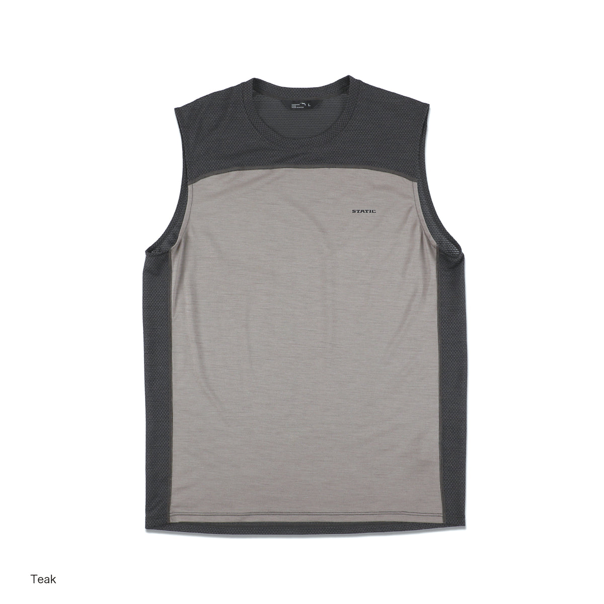 CHORD WOOL SLEEVELESS