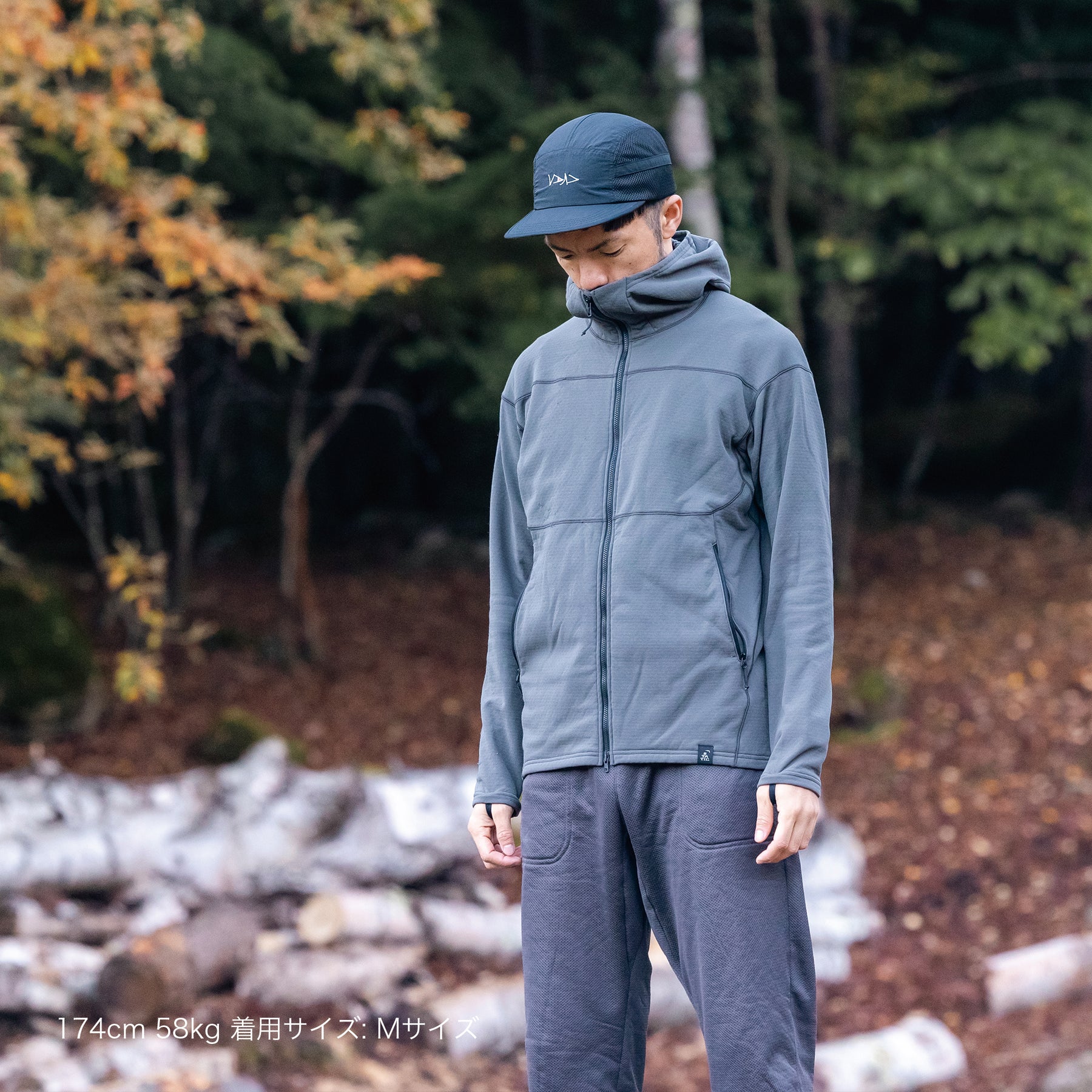 VERVE GRID HOODY
