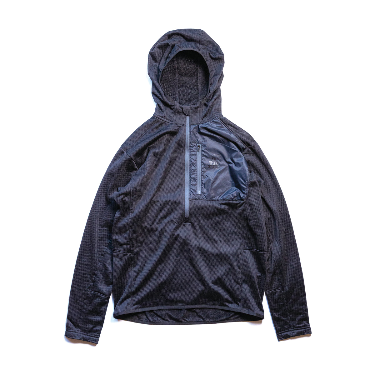 static adrift half zip hoodie M 【上品】 - 登山用品