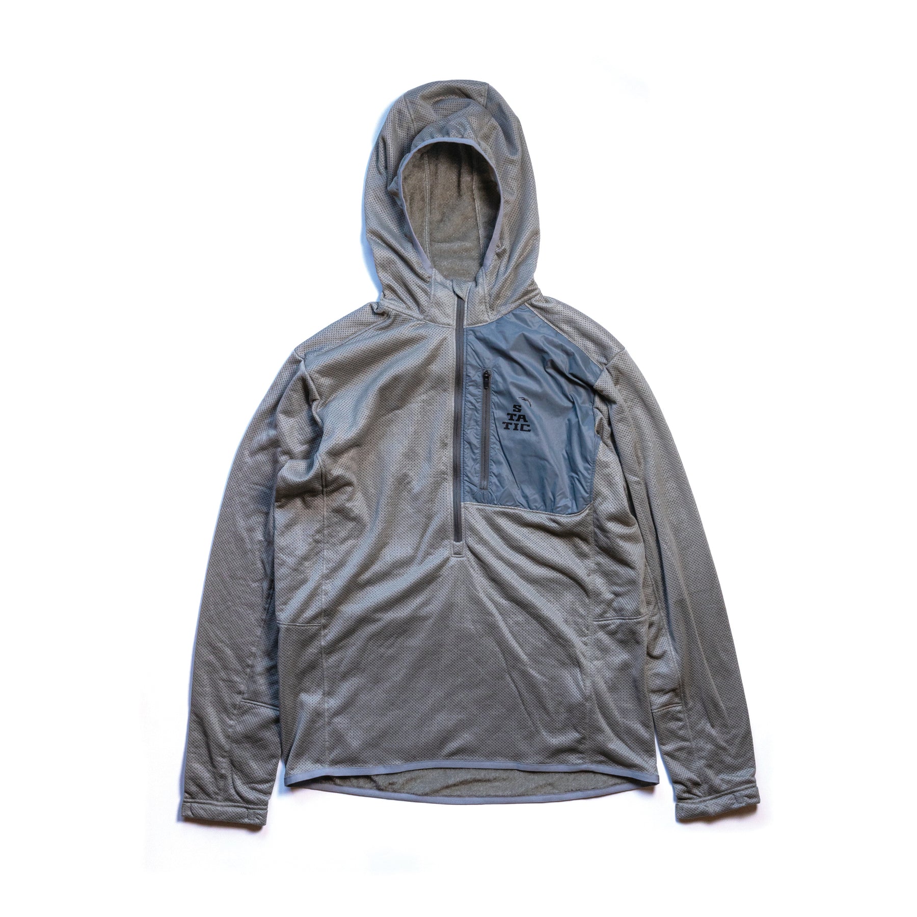 STATIC / ADRIFT HALF ZIP HOODY | STATICBLOOM ONLINE STORE