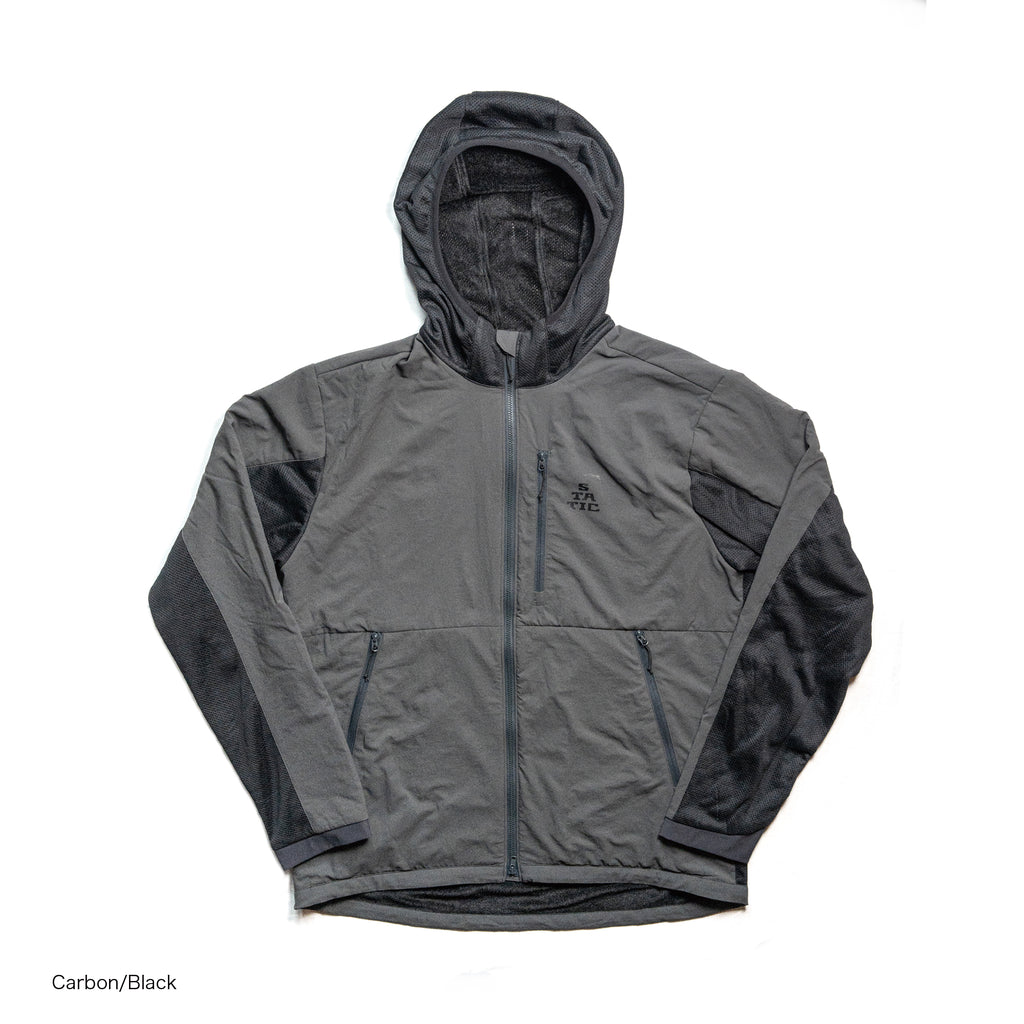 STATIC ADRIFT HOODY FULL SHELL XL ダークグレー static-adrift-hoody-with-shell