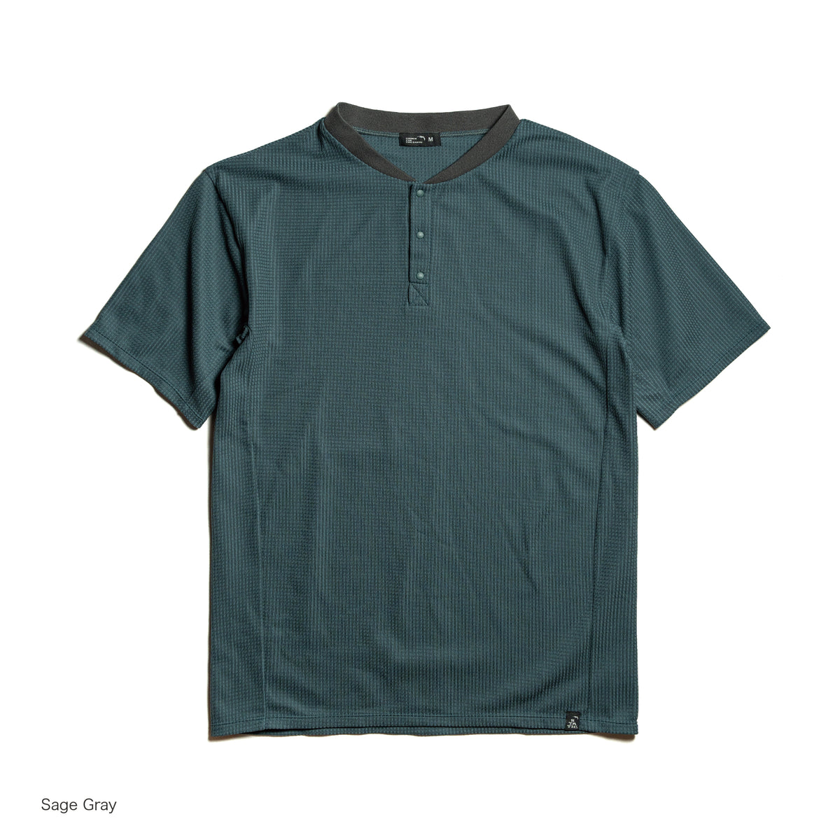 STATIC / DOUBLECELL HENLEY S/S SHIRTS | STATICBLOOM ONLINE STORE
